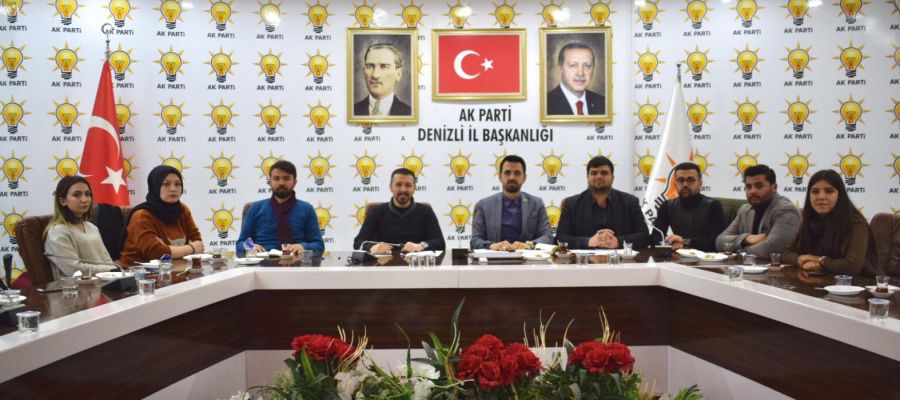 AK Parti Denizli İl Başkanlığı Gençlik Kollarımızla İstişare Ettik